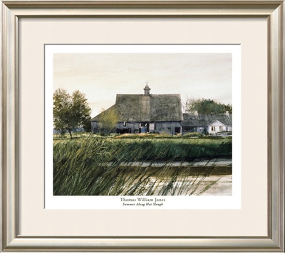 Summer Along Hat Slough by Thomas William Jones Pricing Limited Edition Print image