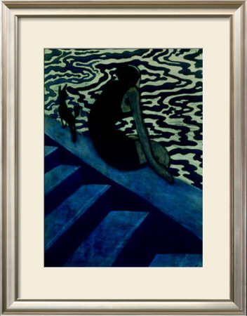 La Baigneuse, C.1910 by Leon Spilliaert Pricing Limited Edition Print image