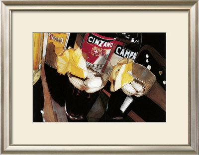 Cinzano And Campari by Joe Johannsen Pricing Limited Edition Print image