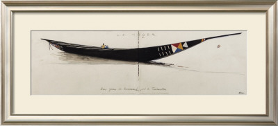 La Pirogue by Titouan Lamazou Pricing Limited Edition Print image