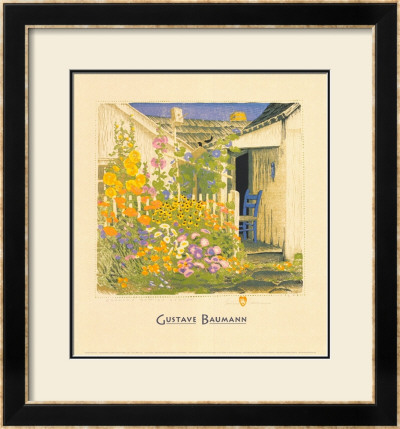 Grandma Battin's Garden by Gustave Baumann Pricing Limited Edition Print image