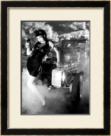 Pin-Up Girl: Voodoo Munster Mobile by David Perry Pricing Limited Edition Print image