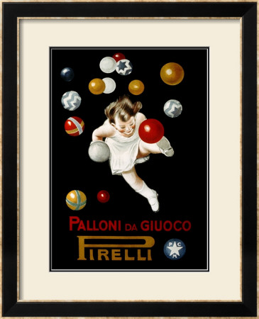 Pirelli Palloni Da Giuoco by Leonetto Cappiello Pricing Limited Edition Print image