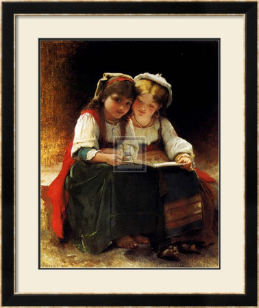 An Interesting Story by Leon Jean Basile Perrault Pricing Limited Edition Print image