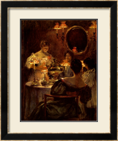 Russian Tea by Irving R. Wiles Pricing Limited Edition Print image