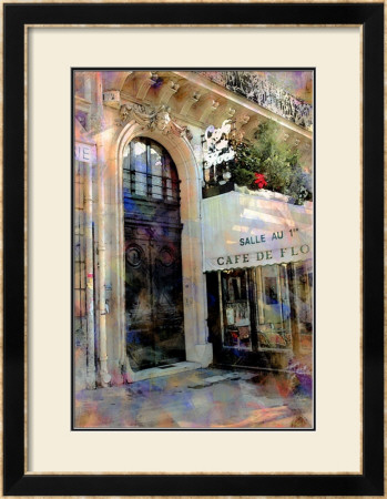 Cafe De Flore, Paris, France by Nicolas Hugo Pricing Limited Edition Print image