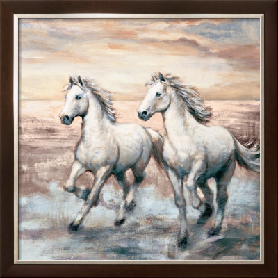 Running Horses I by Ralph Steele Pricing Limited Edition Print image