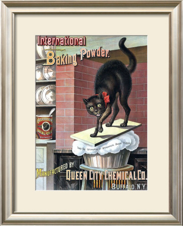 Black Cat Baking Powder by Tom Captain Pricing Limited Edition Print image