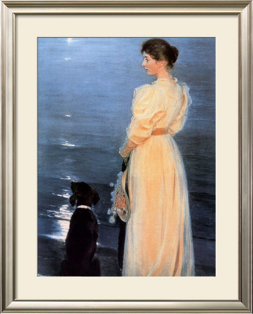 Summer Evening At Skagen by Peder Severin Kröyer Pricing Limited Edition Print image