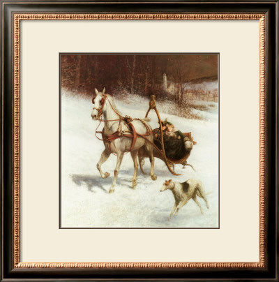 Bridal Sleigh by Jan Van Chelminski Pricing Limited Edition Print image