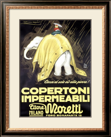 Copertoni Impermeabili Moretti by Achille Luciano Mauzan Pricing Limited Edition Print image