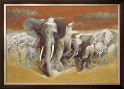 Elephants by Joaquin Moragues Pricing Limited Edition Print image
