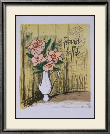 Bouquet De Fleurs by Bernard Buffet Pricing Limited Edition Print image