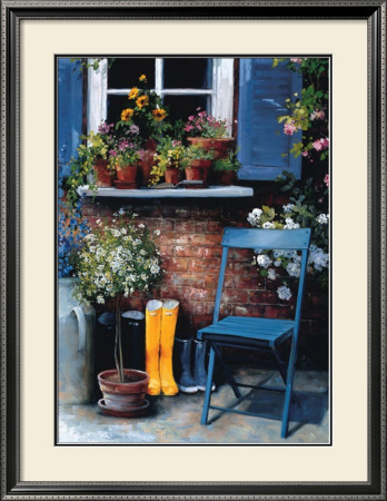 Little Yellow Boots by Lise Auger Pricing Limited Edition Print image