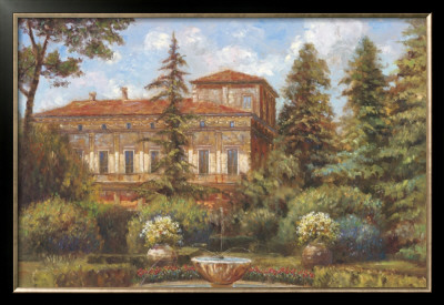 El Jardin De La Fuente by Michael Longo Pricing Limited Edition Print image