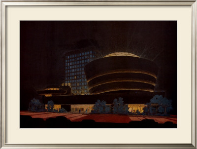 Guggenheim Museum by Frank Lloyd Wright Pricing Limited Edition Print image