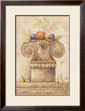Capiteles Con Frutas Iii by Javier Fuentes Pricing Limited Edition Print image
