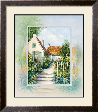 Sunny Garden by Johan De Jong Pricing Limited Edition Print image