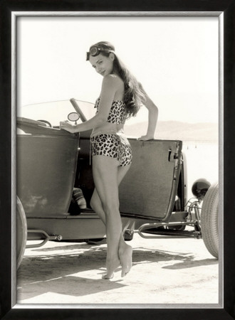 Pin-Up Girl: 1932 High Boy Salt Flat by David Perry Pricing Limited Edition Print image