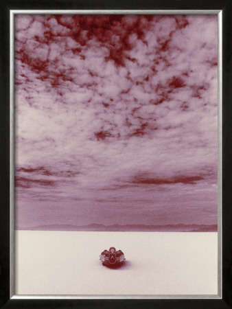 Salt Flat Land Speed Cloud by David Perry Pricing Limited Edition Print image
