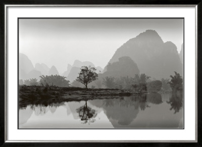 Receding Peaks, Guanxi by Chris Honeysett Pricing Limited Edition Print image