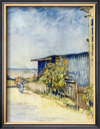The Outskirts Of Paris by Vincent Van Gogh Pricing Limited Edition Print image