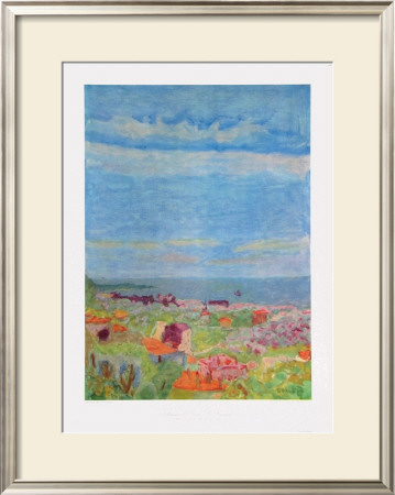 Le Cannet Near Nice by Pierre Bonnard Pricing Limited Edition Print image