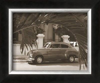 Car And Palm by Nelson Figueredo Pricing Limited Edition Print image