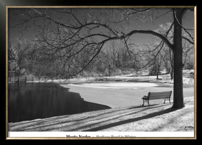 Heritage Pond In Winter by Monte Nagler Pricing Limited Edition Print image