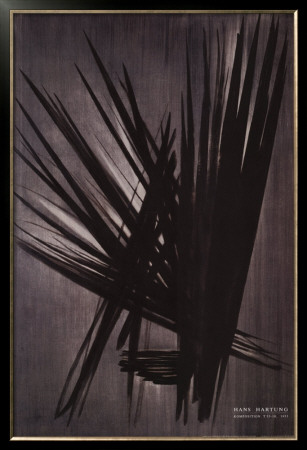 Composition 55-18, 1955 by Hans Hartung Pricing Limited Edition Print image