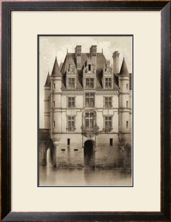 Sepia Chateaux V by Victor Petit Pricing Limited Edition Print image