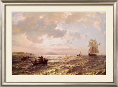 Fresh Breeze by Hans F. Gude Pricing Limited Edition Print image