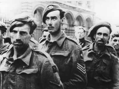 British Prisoners Of War In Paris, France, During World War Ii by Robert Hunt Pricing Limited Edition Print image