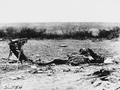 German Machine Gun Wwi by Robert Hunt Pricing Limited Edition Print image