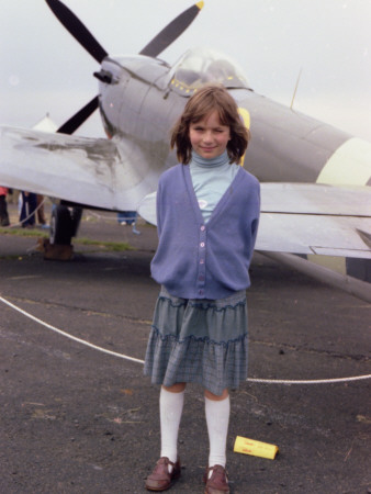 Little Girl At Kenley Air Show by Vanessa Wagstaff Pricing Limited Edition Print image