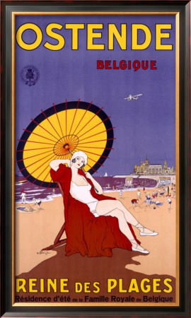 Belgium Ostende Beach Resort by Jessie Willcox-Smith Pricing Limited Edition Print image