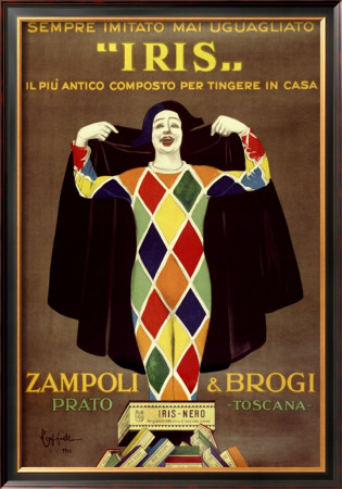 Iris, Zampoli & Brogi by Leonetto Cappiello Pricing Limited Edition Print image