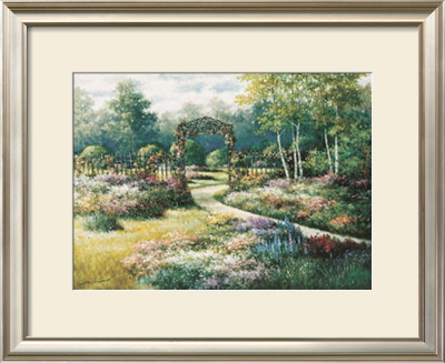 Garden Trellis by T. C. Chiu Pricing Limited Edition Print image