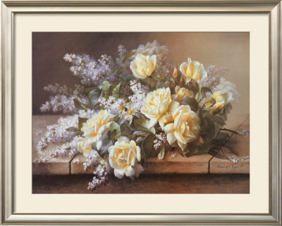 Still Life With Yellow Roses by Raoul Pricing Limited Edition Print image