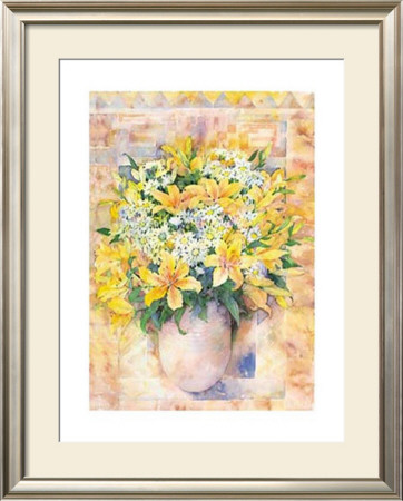 Yellow Lilies by Mae Book Pricing Limited Edition Print image