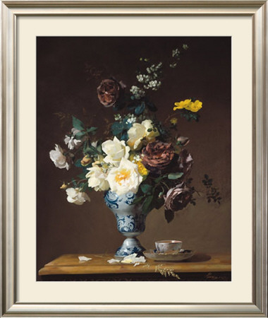Summer Flowers by Francois Rivoire Pricing Limited Edition Print image