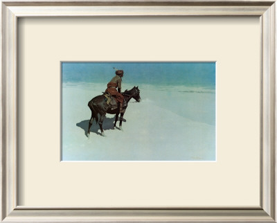 The Scout: Friends Or Enemies by Frederic Sackrider Remington Pricing Limited Edition Print image