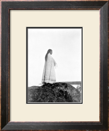 Young Cowichan Overlook by Edward S. Curtis Pricing Limited Edition Print image