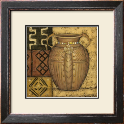 African Earthenware I by Chariklia Zarris Pricing Limited Edition Print image