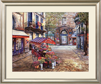 Aux Fleurs De La Ville by Vadik Suljakov Pricing Limited Edition Print image
