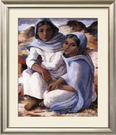 Two Mexican Children, 1938 by Kinzinger Pricing Limited Edition Print image