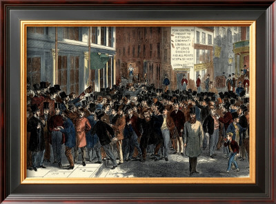 Stockbrokers In New York by Jackson Pricing Limited Edition Print image