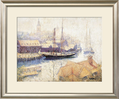 Gloucester Harbor, 1913 by Hayley Lever Pricing Limited Edition Print image