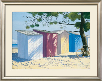 Beach Shacks I by Henri Deuil Pricing Limited Edition Print image