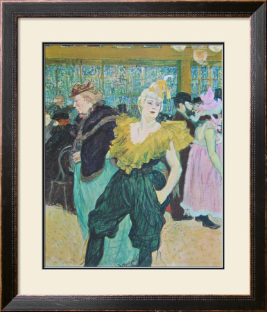 Clownesse Cha-U-Kao, 1895 by Henri De Toulouse-Lautrec Pricing Limited Edition Print image